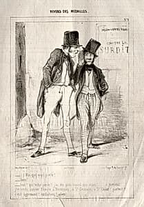 Revers des Médailles by Paul Gavarni (French, 1804–1866)
