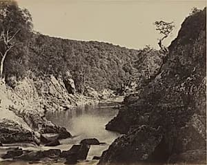River Landscape, Scotland by Captain Horatio Ross (British, 1801–1886)