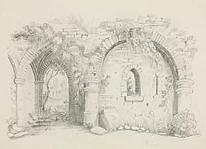 Ruins by Mary Altha Nims (American, 1817–1907)