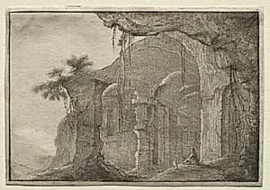 Ruins of an Amphitheatre by Gillis Neyts (Flemish, 1623?–1687)