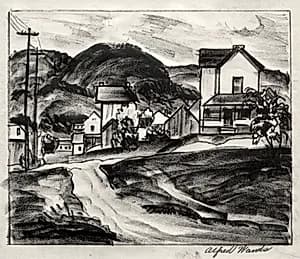 Rural Ohio by Alfred J. Wands (American, 1904–1998)