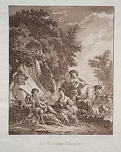 Rural Recreation by Jean Baptiste Le Prince (French, 1734–1781)