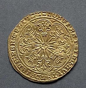 Ryal: Sun with Fleurs (reverse) by Unknown Artist