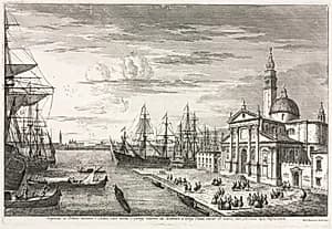 S. Giorgio Maggiore by Michele Marieschi (Italian, 1710–1743)