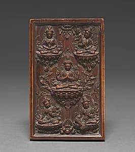 Sadaksari-Lokesvara Mandala by Unknown Artist