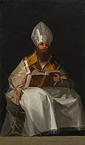 Saint Ambrose by Francisco de Goya (Spanish, 1746–1828)