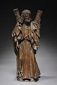 Saint Andrew by Master of Elsloo (Netherlandish)