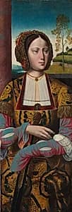 Saint Catherine by Master of the Holy Blood (Netherlandish)