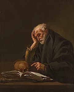 Saint Jerome by Hendrick ter Brugghen (Dutch, 1588–1629)