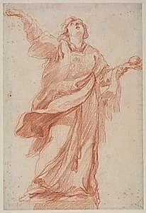 Saint Stephen in Ecstasy by Edmé Bouchardon (French, 1698–1762)