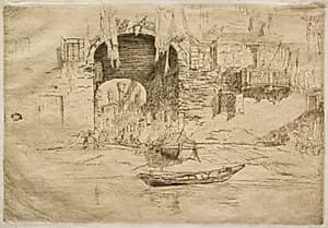 San Biagio by James McNeill Whistler (American, 1834–1903)