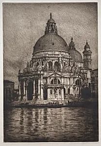 Santa Maria Della Salute #2 by Mortimer Menpes (British, 1860–1938)