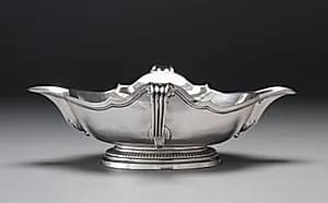 Sauce Boat by Nicolas Duclos (1699–1755), master silversmith in 1726