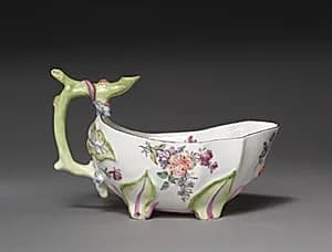 Sauceboat by Chelsea Porcelain Factory (Britain, London, 1745–84)