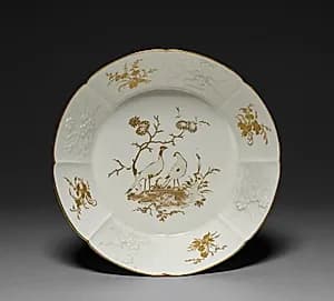 Saucer by Vincennes Porcelain Factory (France, 1740–56)