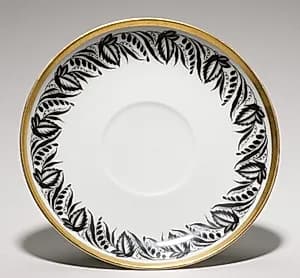 Saucer by St. Petersburg Imperial Porcelain Factory (Russian)
