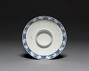 Saucer by Saint Cloud Porcelain Factory (French)