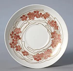 Saucer by M. Louise McLaughlin (American, 1847–1939)