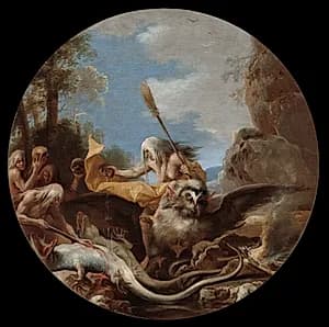 Scenes of Witchcraft: Day by Salvator Rosa (Italian, 1615–1673)