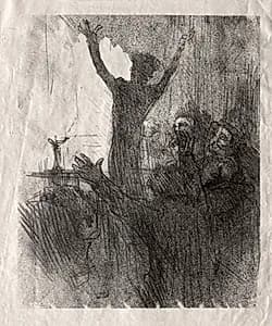 Schlomé Fuss à la Synagogue by Henri de Toulouse-Lautrec (French, 1864–1901)