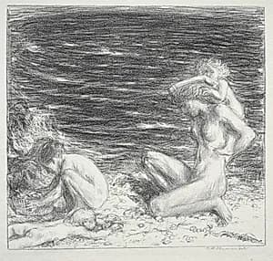 Sea and Breeze by Charles Hasslewood Shannon (British, 1863–1937)