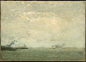 Seascape by Henry Ward Ranger (American, 1858–1916)