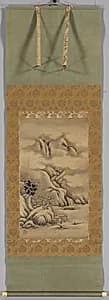 Seasonal Landscapes: Winter by Kano Hideyori (Japanese, active mid- to late 1500s)
