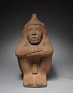Seated Deity by Unknown Artist