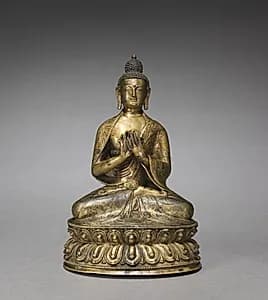 Seated Maitreya Buddha by Unknown Artist