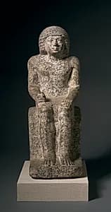 Seated Statue of Nykara by Unknown Artist