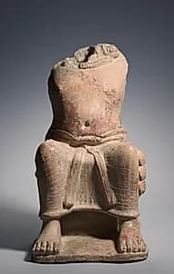 Seated Yaksha by Unknown Artist