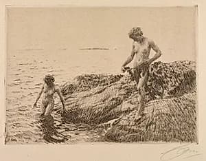 Seaward Skerries by Anders Zorn (Swedish, 1860–1920)