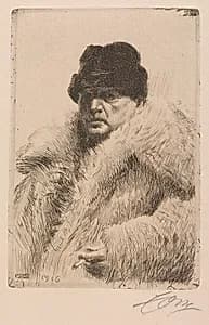 Self-Portrait by Anders Zorn (Swedish, 1860–1920)