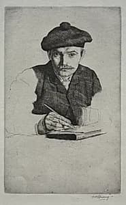 Self-Portrait by William Strang (British, 1859–1921)