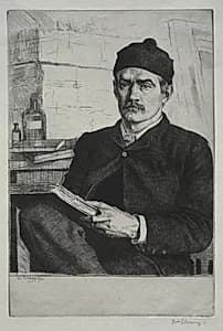 Self-Portrait by William Strang (British, 1859–1921)