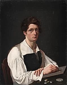 Self-Portrait by François LePage (French, 1796–1871)