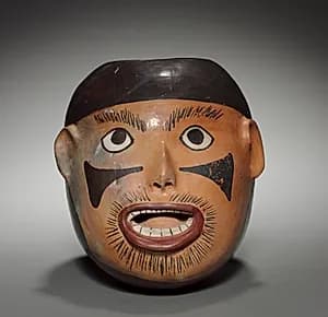 Severed Head Effigy Vessel by Unknown Artist