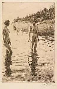 Shallow by Anders Zorn (Swedish, 1860–1920)