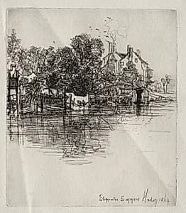 Shepperton by Francis Seymour Haden (British, 1818–1910)
