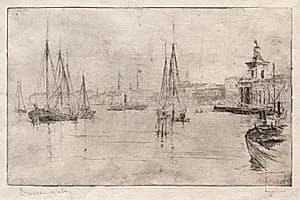 Shipping by Frank Duveneck (American, 1848–1919)