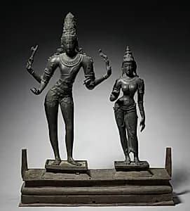 Shiva and Parvati by Unknown Artist