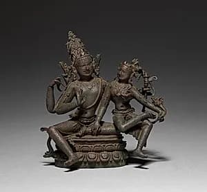 Shiva and Parvati by Unknown Artist