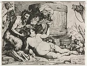 Silenus by Jusepe de Ribera (Spanish, 1591–1652)