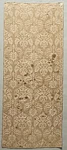 Silk and Linen Fragment by Unknown Artist