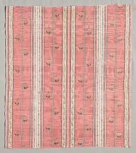 Silk Brocaded Textile by Unknown Artist