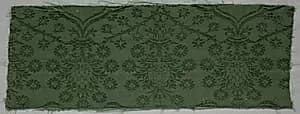 Silk Damask Textile by Unknown Artist