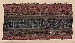 Silk Fragment by Unknown Artist