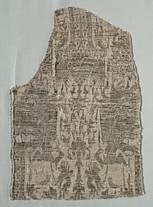 Silk Fragment by Unknown Artist