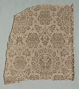 Silk Fragment by Unknown Artist