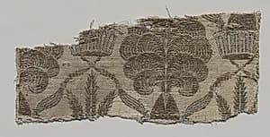 Silk Fragment by Unknown Artist